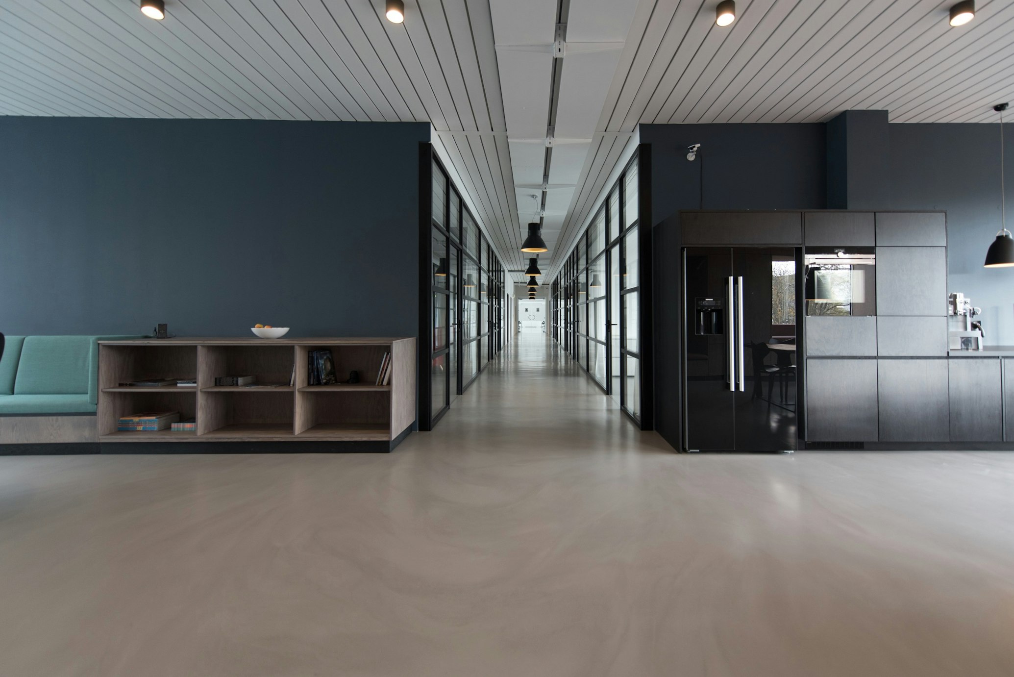 Modern business office representing professional collaboration and innovation