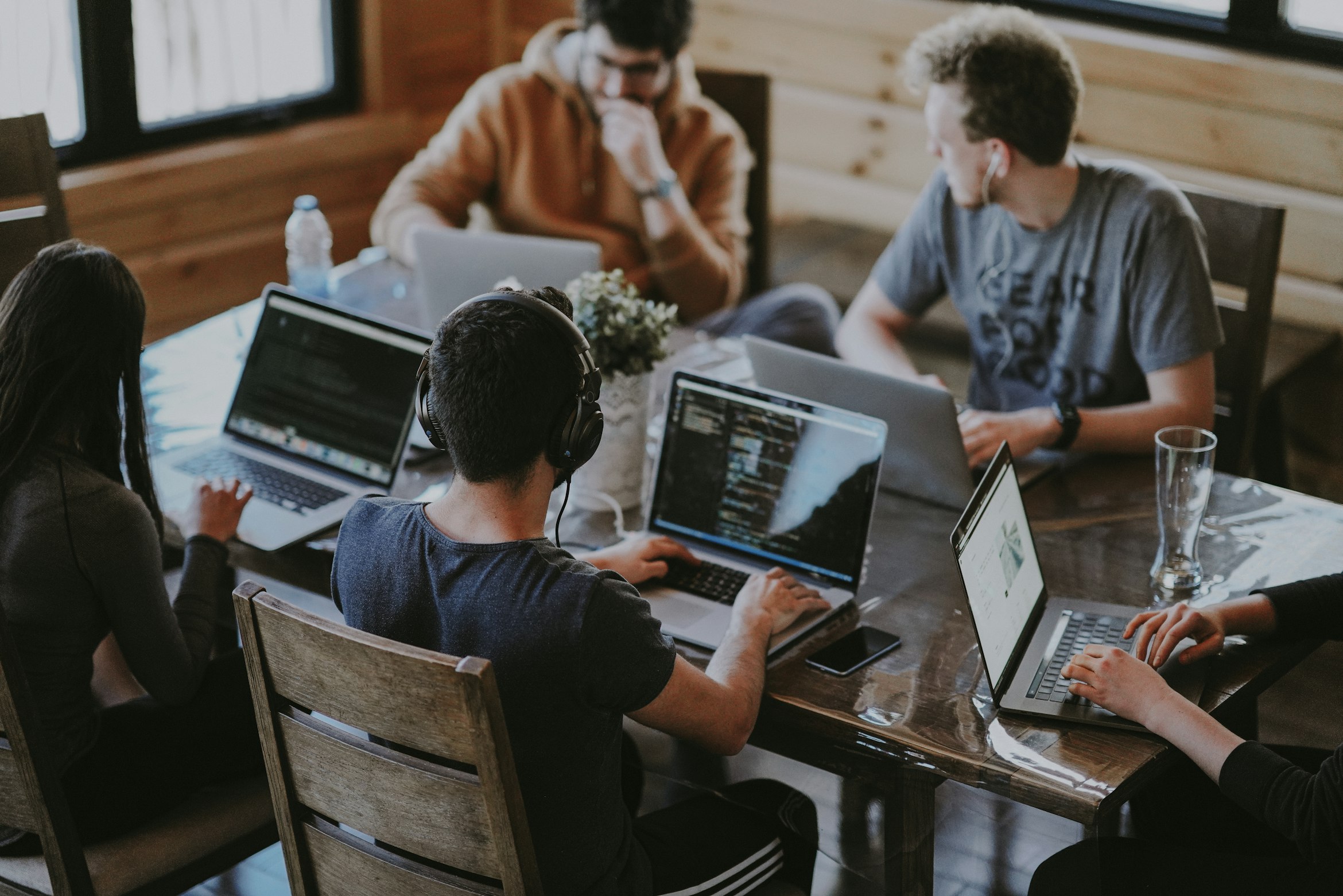 Team collaboration and leadership background
